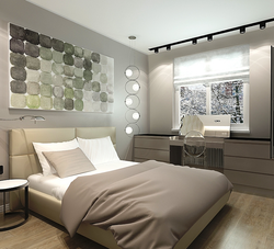 Mənzil dizayn yataq otağı panel ev