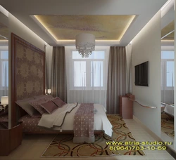 Apartment design bedroom panel house