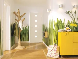 Interior Flowers In The Hallway