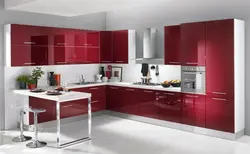 Цвет кухонного гарнитура для большой кухни фото