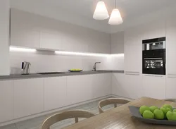 Müasir Minimalist Üslubda Mətbəx Dizaynı
