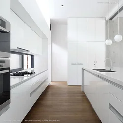 Zamonaviy minimalist uslubda oshxona dizayni