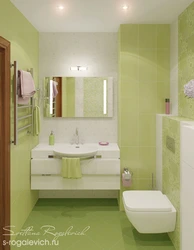 Bath Interior In Pistachio Color