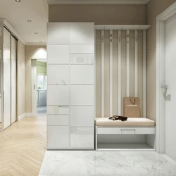 Cabinets in the hallway in the interior