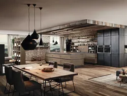 Modern loft kitchens photos