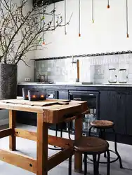 Müasir Loft Mətbəx Şəkilləri