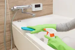Чистим ванну фото