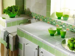 Kitchen Design Tile Countertops
