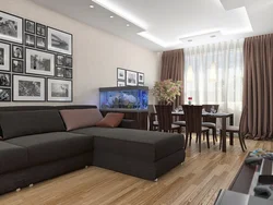 Qonaq otağında masa həlli fotoşəkili