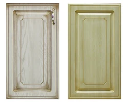 Kitchen design with milling on facades