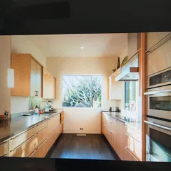 Kitchen along one wall design
