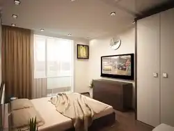 Design bedroom 22 sq.m.
