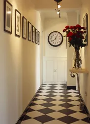Clock in the hallway photo in the interior