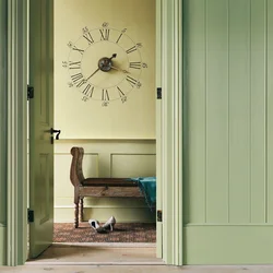 Clock In The Hallway Photo In The Interior