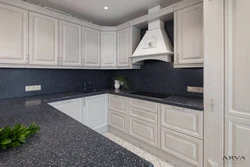 Ошхонаҳо бо countertops равшан акс