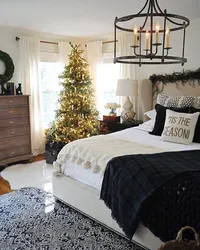 Bedroom interior new year