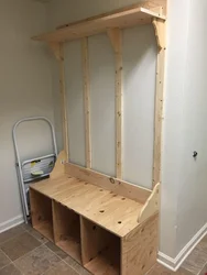DIY hallway furniture photo