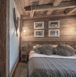 Wooden bedroom design