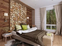 Wooden bedroom design