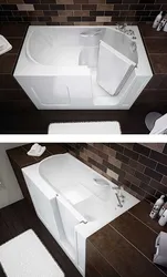 Ванна сидячая в интерьере