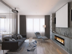 Living room 36 sq m photo