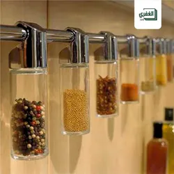 Spices in the kitchen interior photo