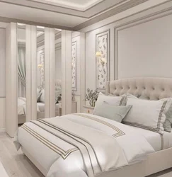 White classic bedroom furniture design