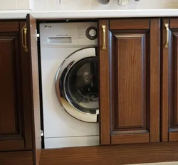 How to install a machine in the kitchen photo