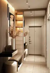 Hallway in modern style design 2023 interior photos