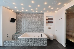 Small bathroom ceiling design photo