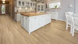 Kitchen design with wood floors