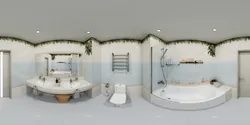 Bathroom tiles del mare photo