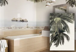 Bathroom tiles del mare photo