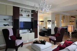 Qonaq otağı avropa interyeri