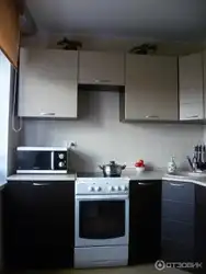Тарҳи ошхона дар болои бухорӣ бе кулоҳ