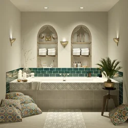 Moroccan bathroom design