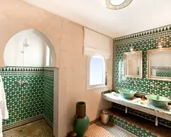 Moroccan bathroom design