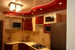 Kitchen renovation Khrushchev ceiling photo