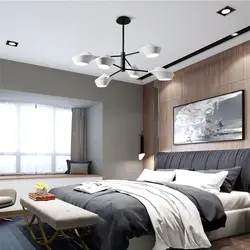 Yotoqxona Fotosurati Uchun Loft Uslubidagi Qandillar
