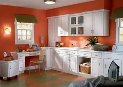 Акс тарроҳии ошхона terracotta
