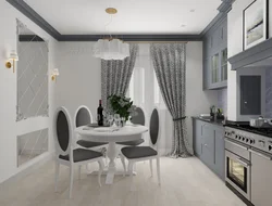 Design Gray Kitchen What Kind Of Curtains