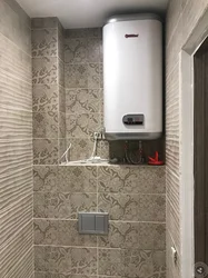 Ванна бөлмесіндегі қазандық фото