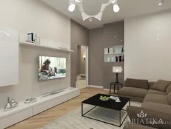 Living Room In Milky Tones Photo