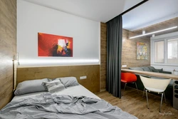 Studio iki yataq otağı dizaynı
