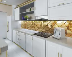 Ichki qismdagi oshxona fotosurati uchun oyna apron