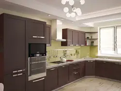 Oshxonaning ichki qismidagi sutli qahvaning rangi rang kombinatsiyasi