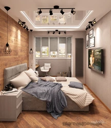 Açıq rənglərdə loft yataq otağı dizaynı