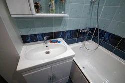 Ванна калид бо панелҳои PVC акс