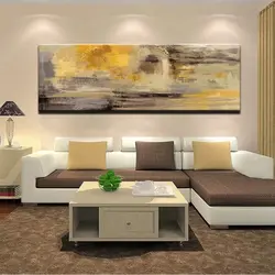 Beautiful paintings for home interior in the living room