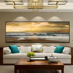 Beautiful paintings for home interior in the living room